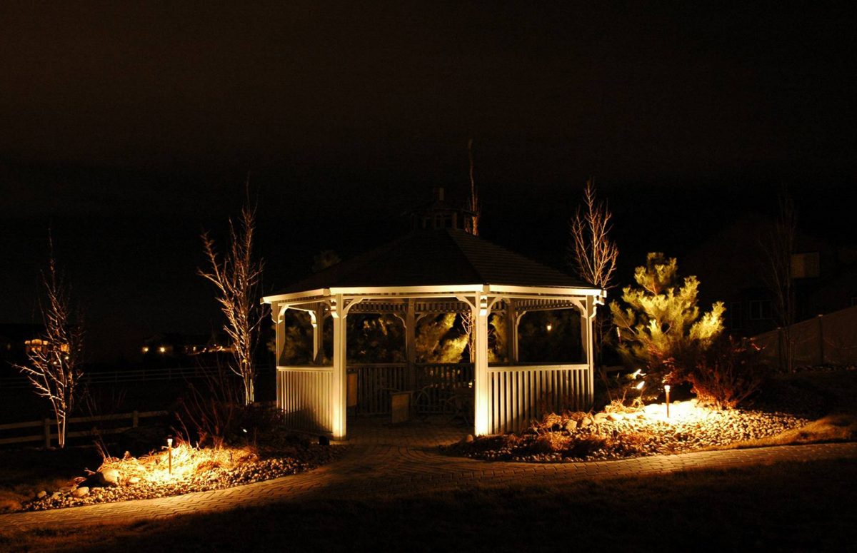 solar gazebo lighting