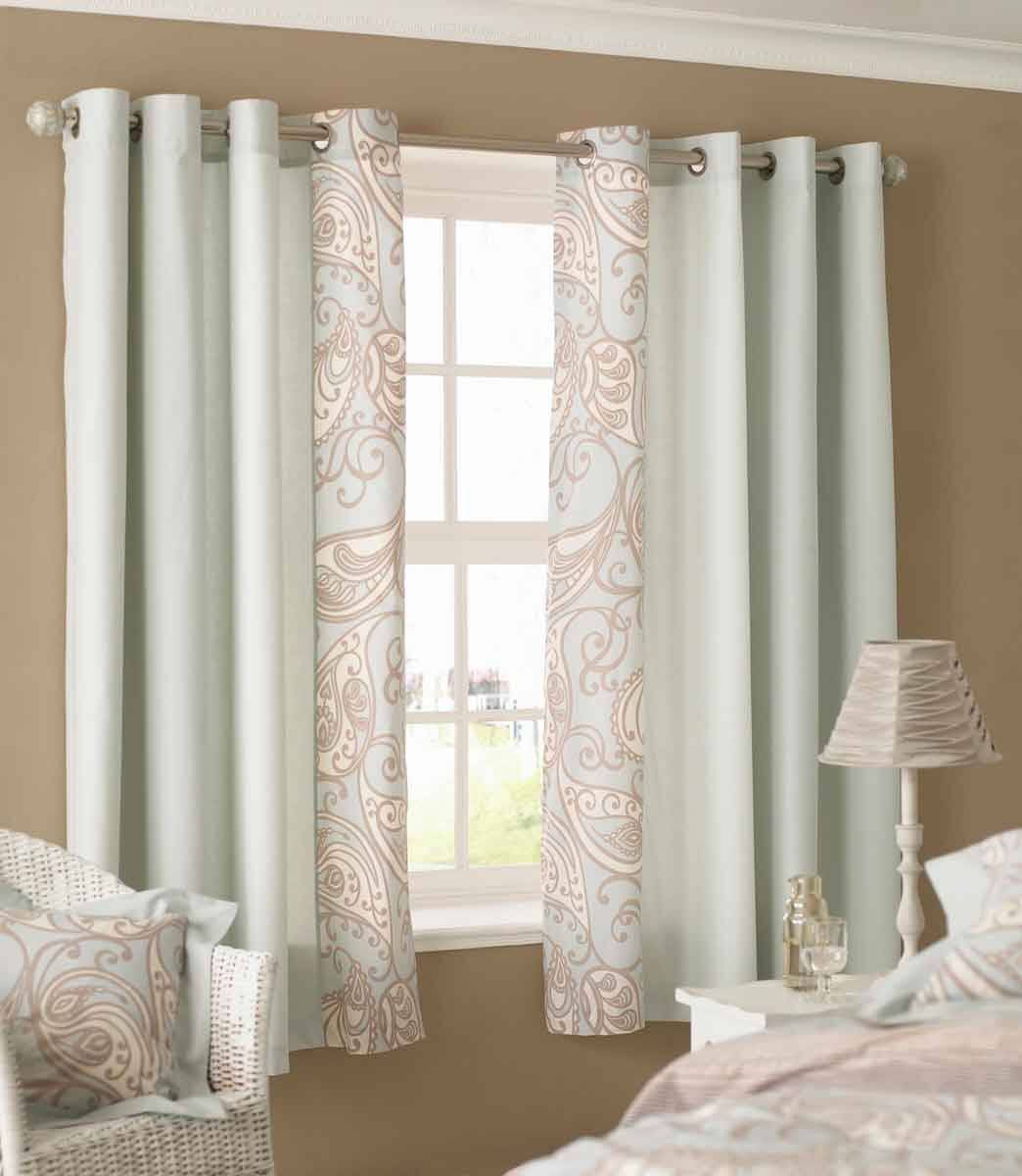 Curtain ideas bay window living room