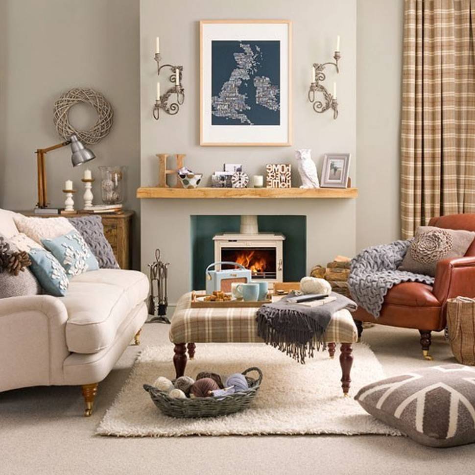 10 - budget shabby chic living room