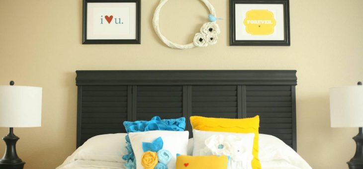 10 great ideas for DIY head boards to the make yourself