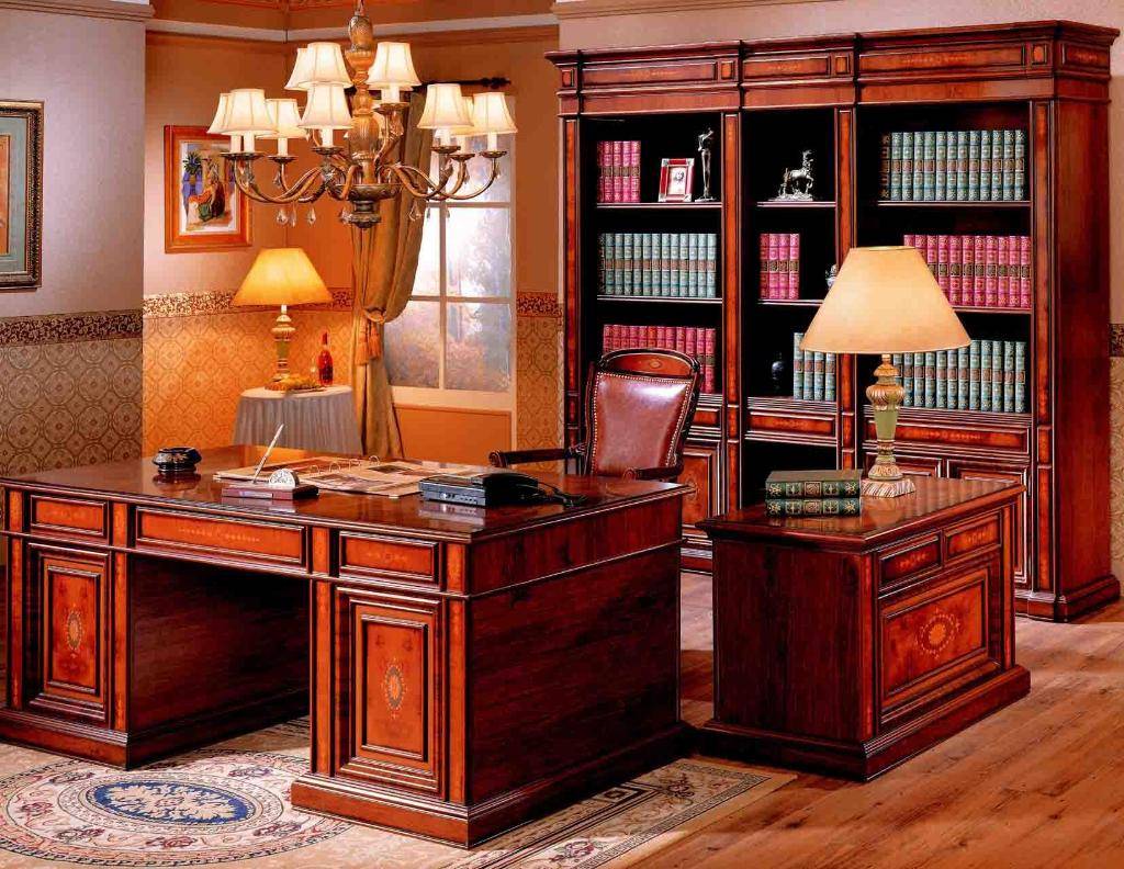 solid wood executive office furniture