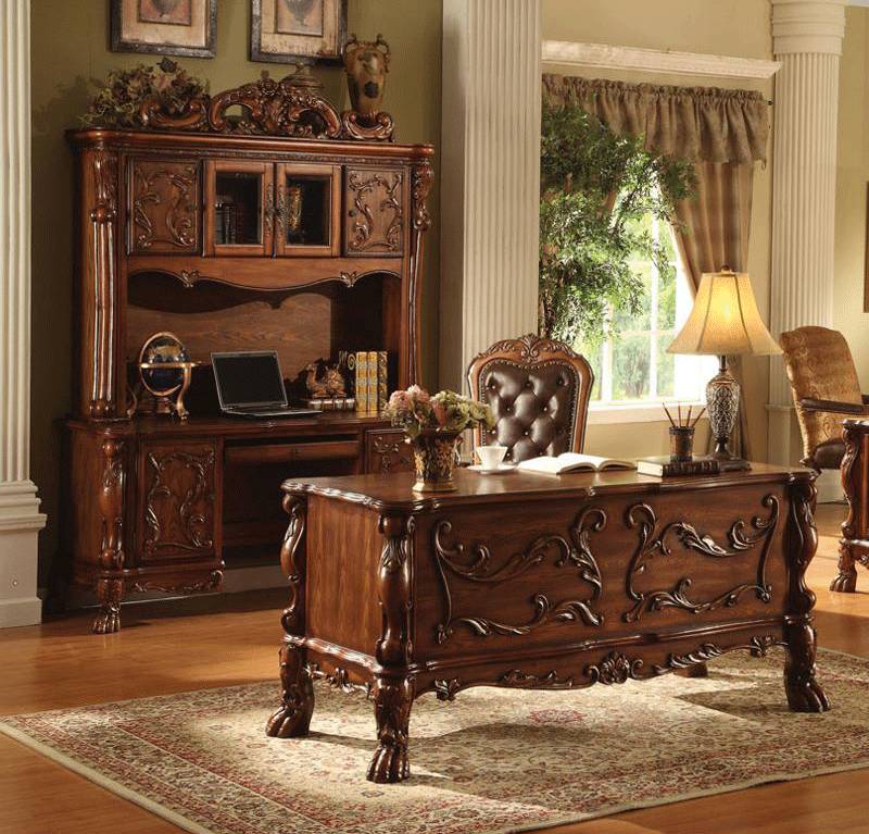 solid wood office furniture sets