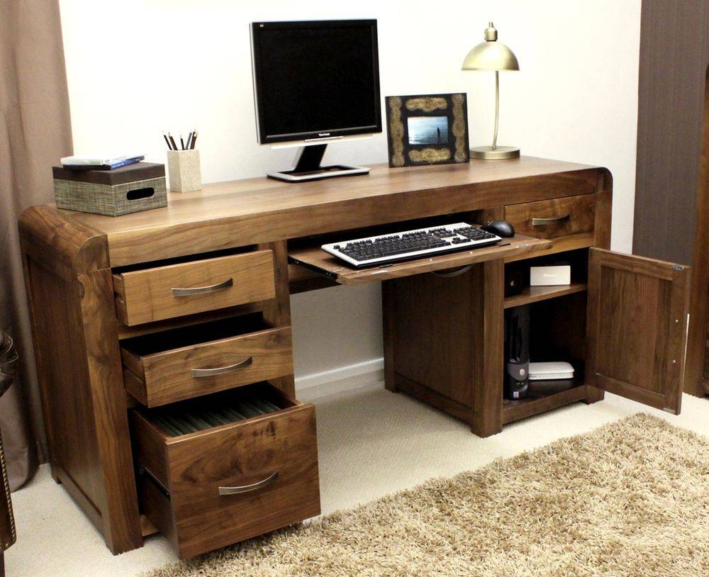 solid wood modern office furniture