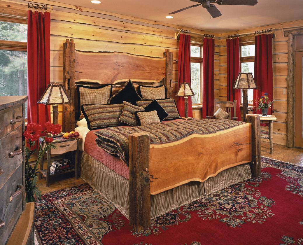 Rustic bedroom designs