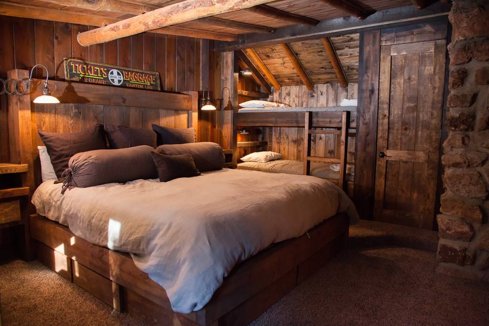 Cozy rustic bedroom design ideas