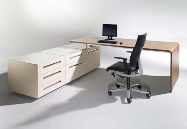 lane desk 3 35 Super Modern Office Desk Designs - Designs Mag