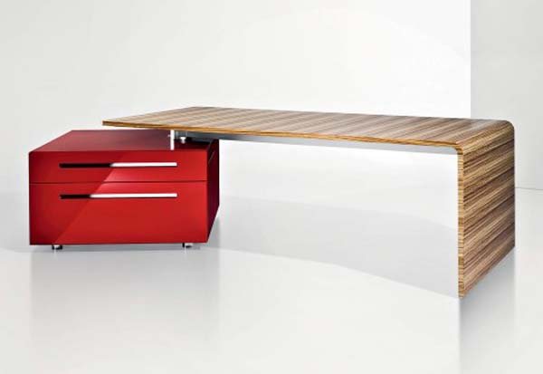 lane desk 35 Super Modern Office Desk Designs - Designs Mag