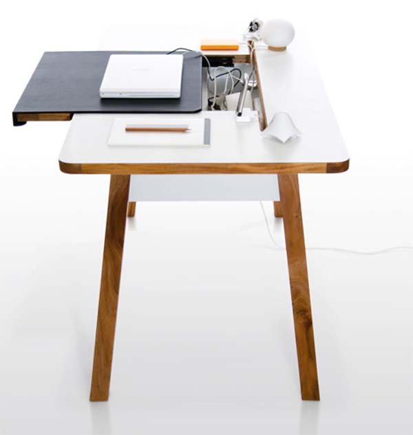 studio desk3 35 Super Modern Office Desk Designs - Designs Mag