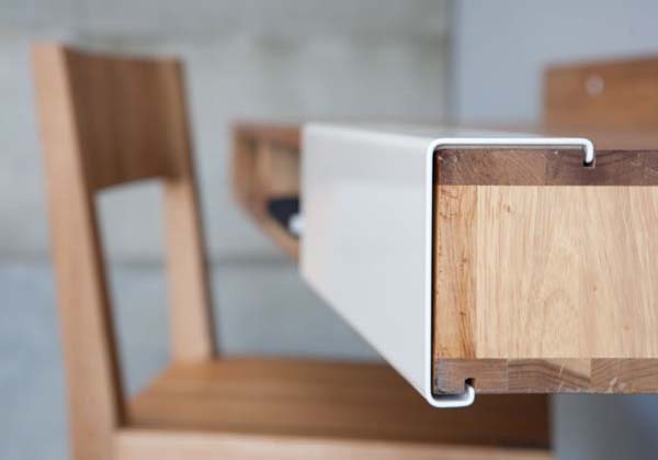 LAX wall mount desk by MASHstudios 2 35 Super Modern Office Desk Designs - Designs Mag