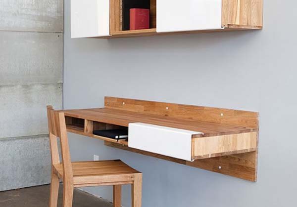 LAX wall mount desk by MASHstudios 35 Super Modern Office Desk Designs - Designs Mag