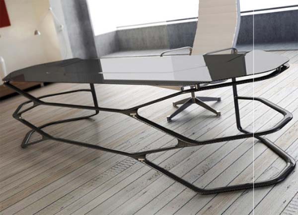 hexadesk1 35 Super Modern Office Desk Designs - Designs Mag