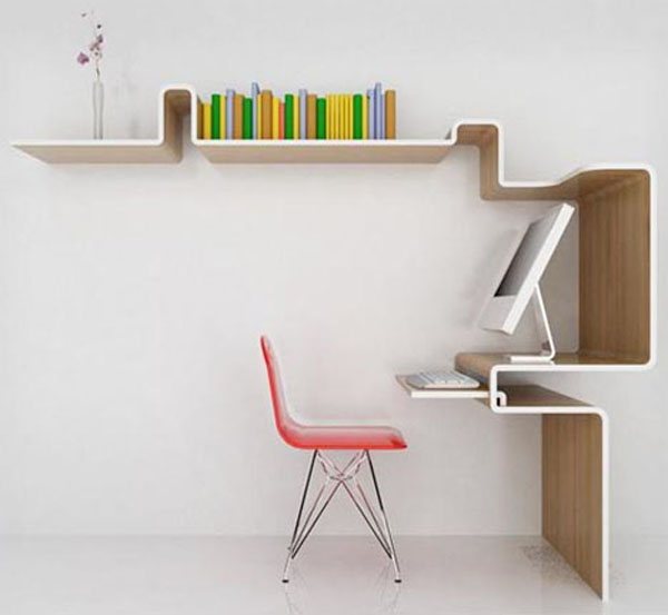 space saving furniture design 35 Super Modern Office Desk Designs - Designs Mag