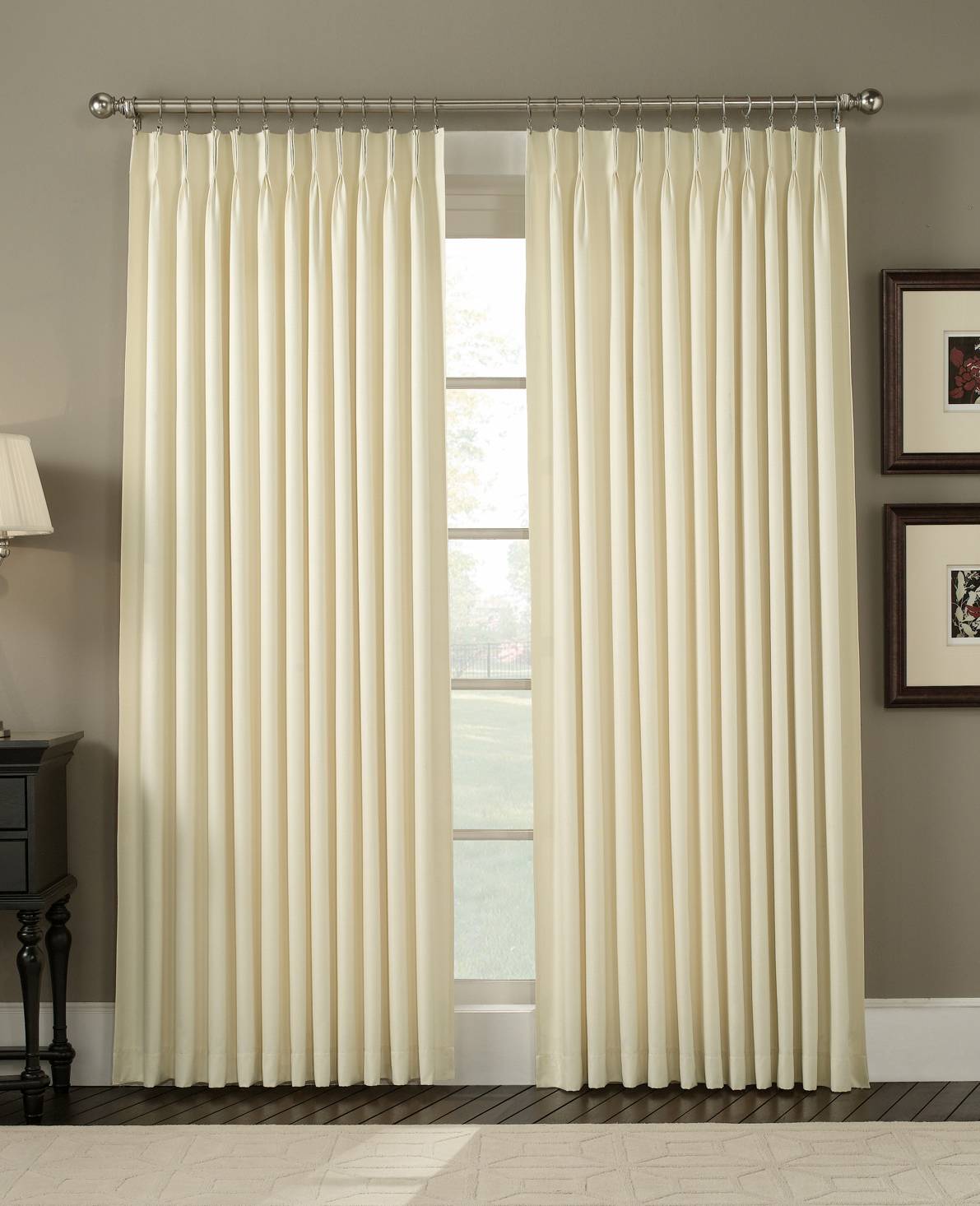 Living room curtains