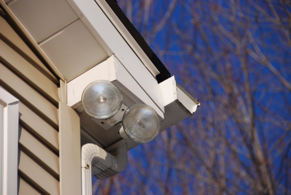 Home security lighting