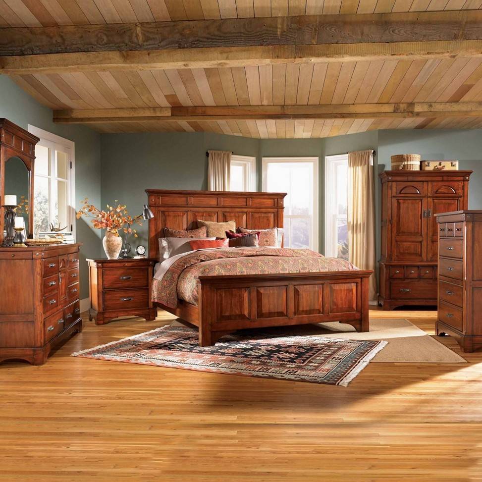 Master bedroom decorating ideas rustic