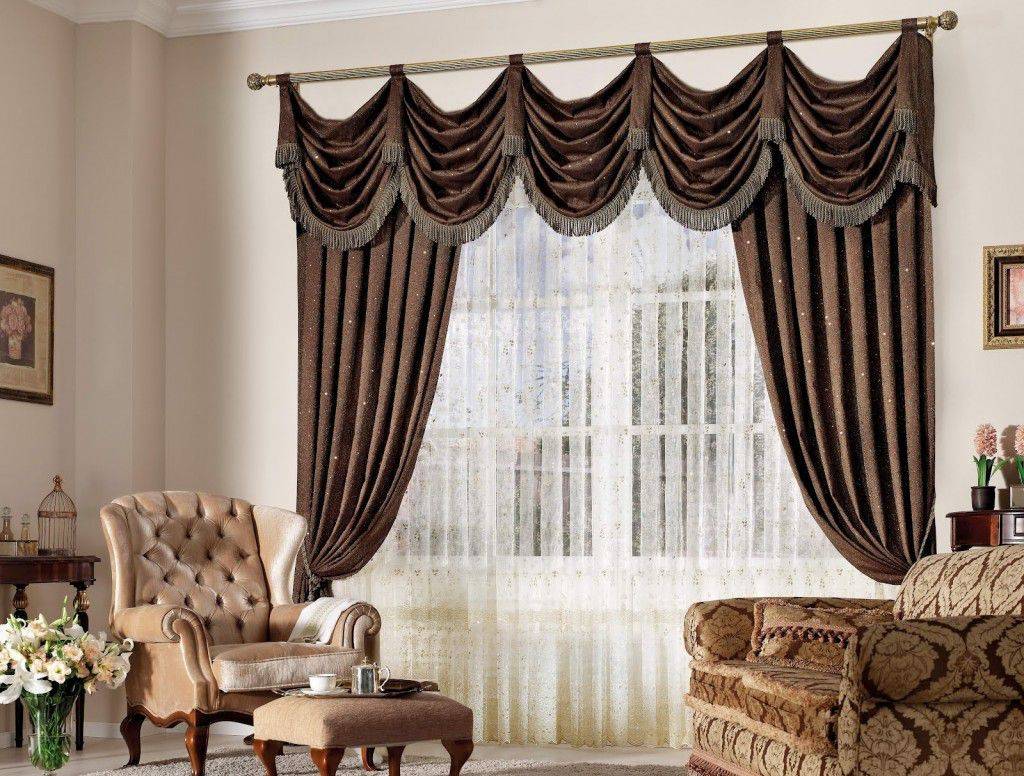 Living room curtains