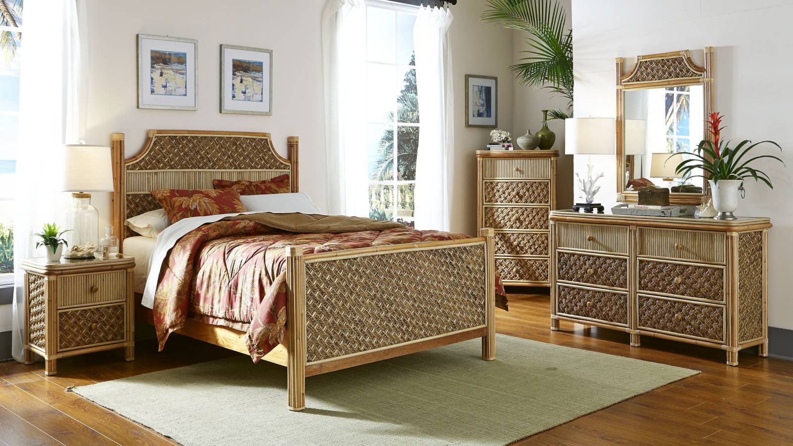 An environmentally friendly and healthy bedroom set