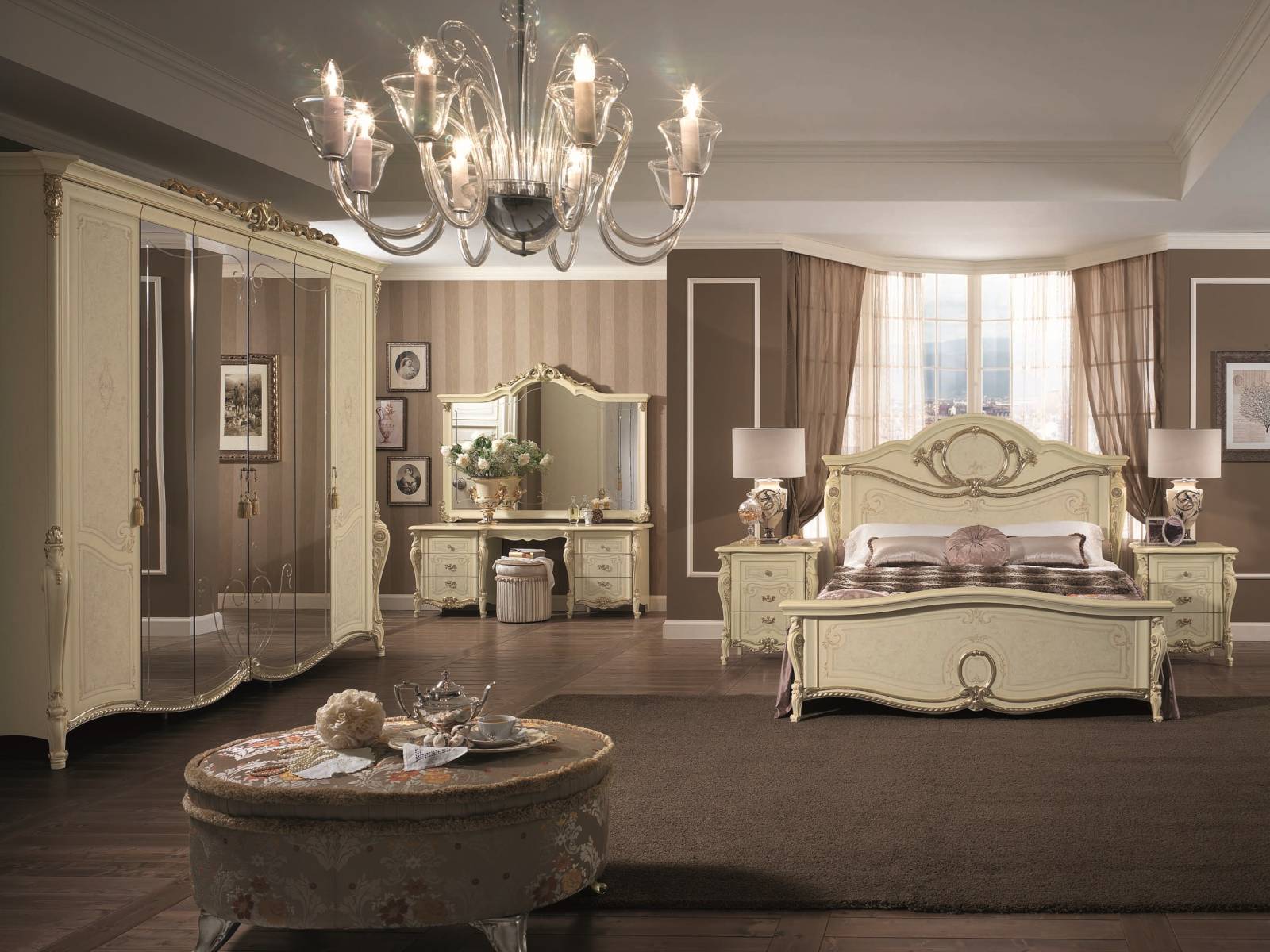 Baroque bedroom furniture – like the nobles sleep