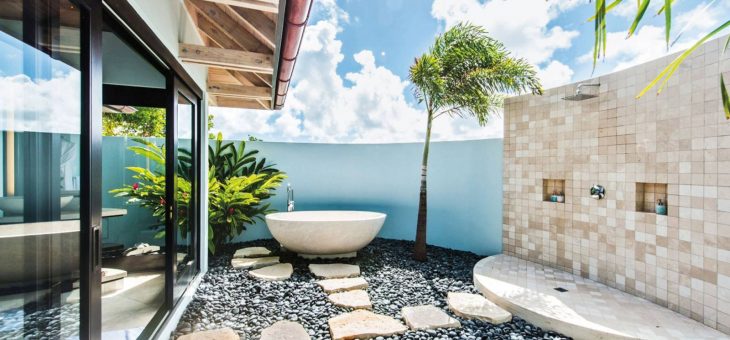 23 Inspirational Bathroom Designs With Elegant Outdoor Concept Merges With Nature