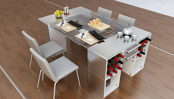 Multifunctional dining table