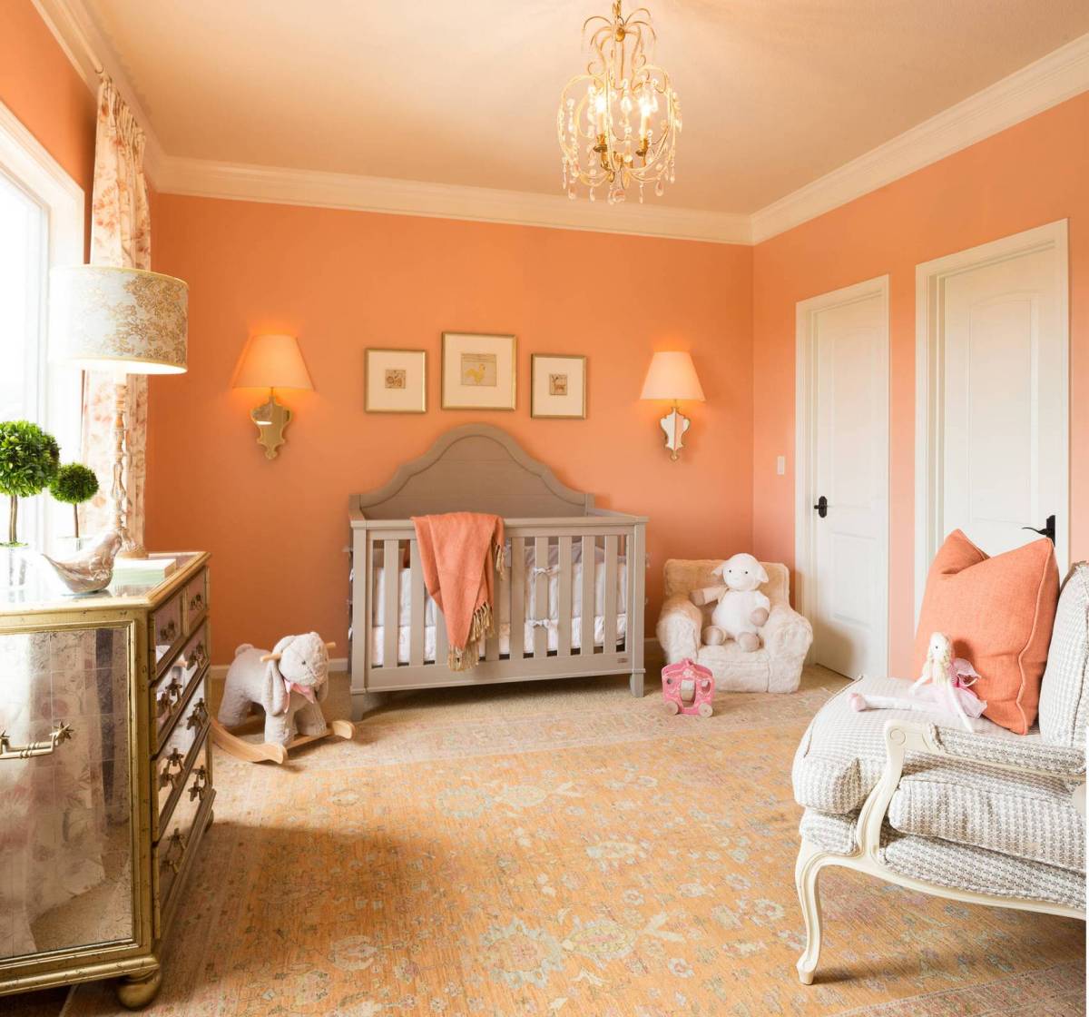 Peach Bedroom Colors Interior Design Inspirations