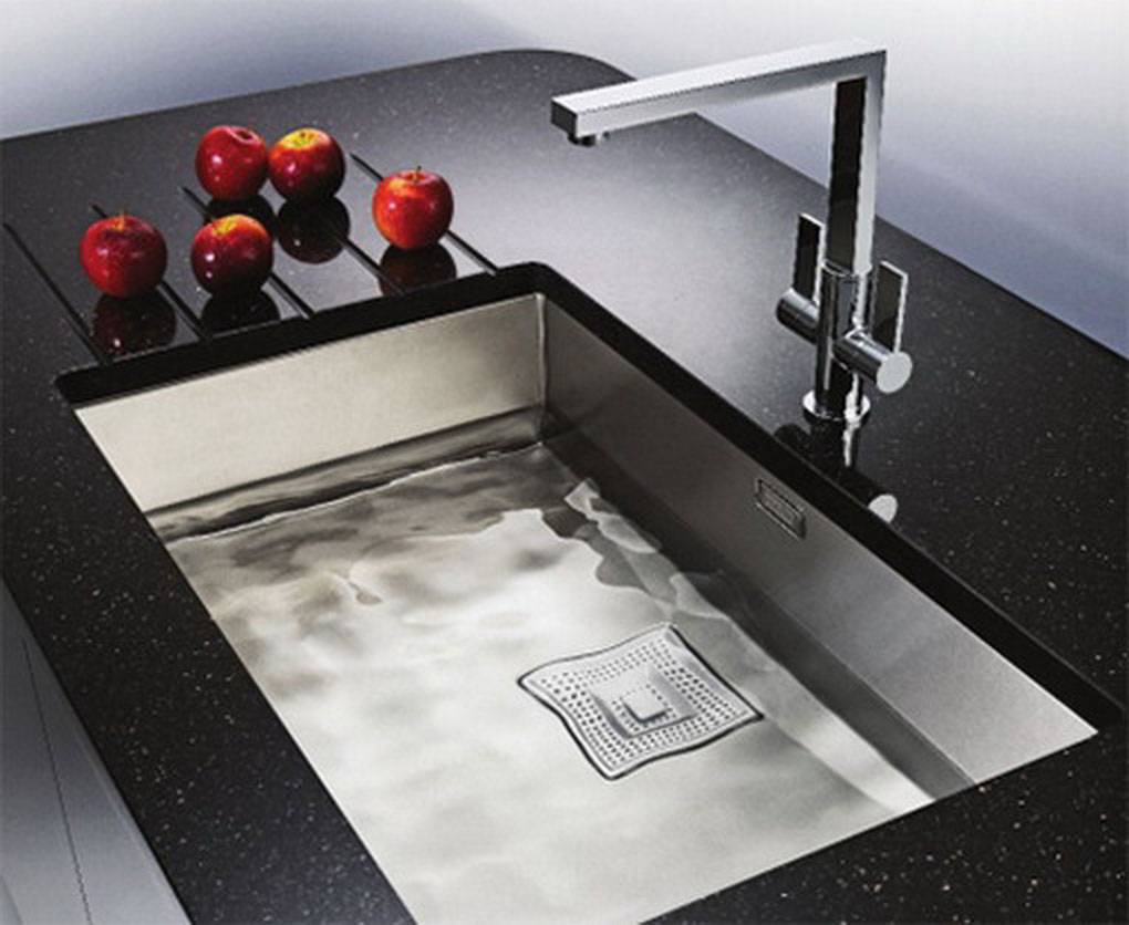 Pretty square modern undermount sink