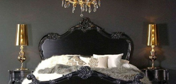 modern baroque style bedroom