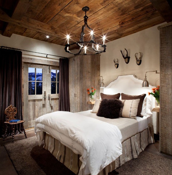 bedded device cottage style chandelier soft flowers massive hunt fur wood ceiling carpet