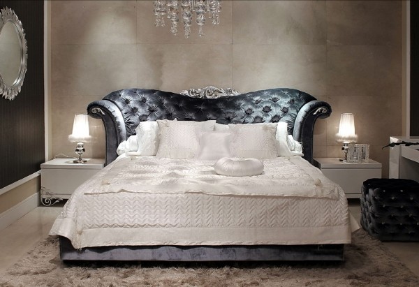 French-Style-Upholstered-Bed-Head-Diamond-Buttoned
