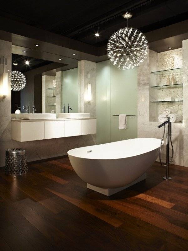 modern lighting for bathroom