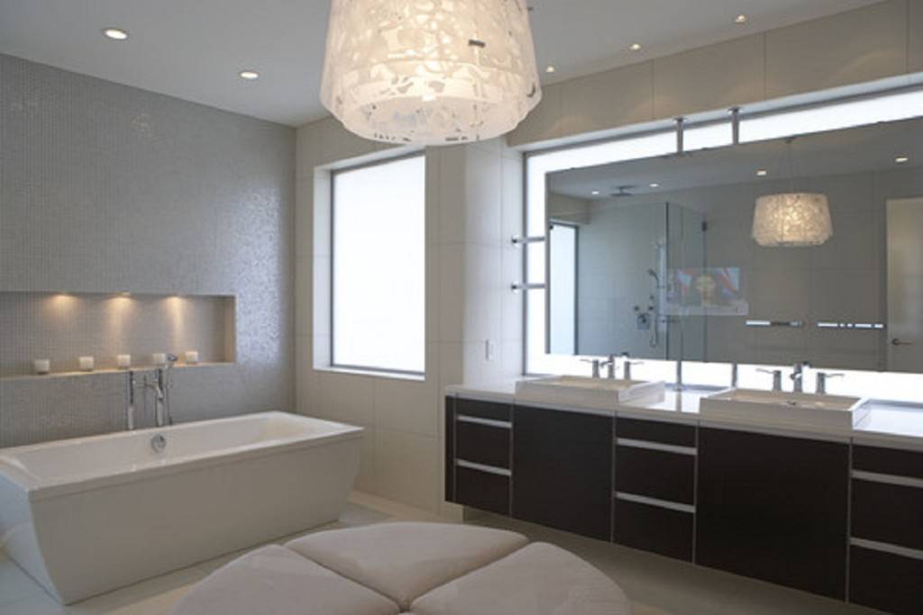 modern lighting for bathroom