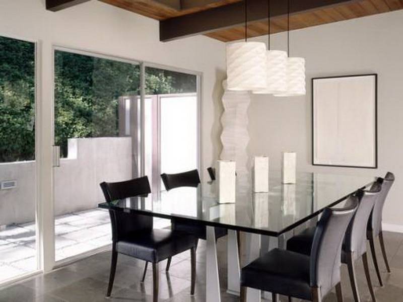 modern lighting for dining room