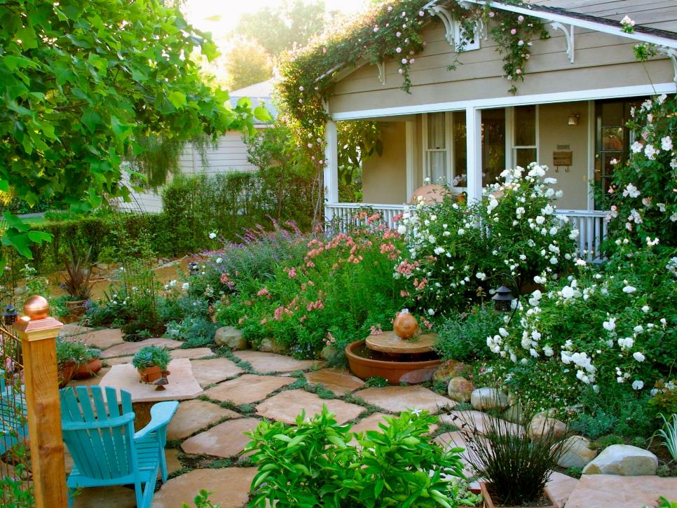 outdoor living space