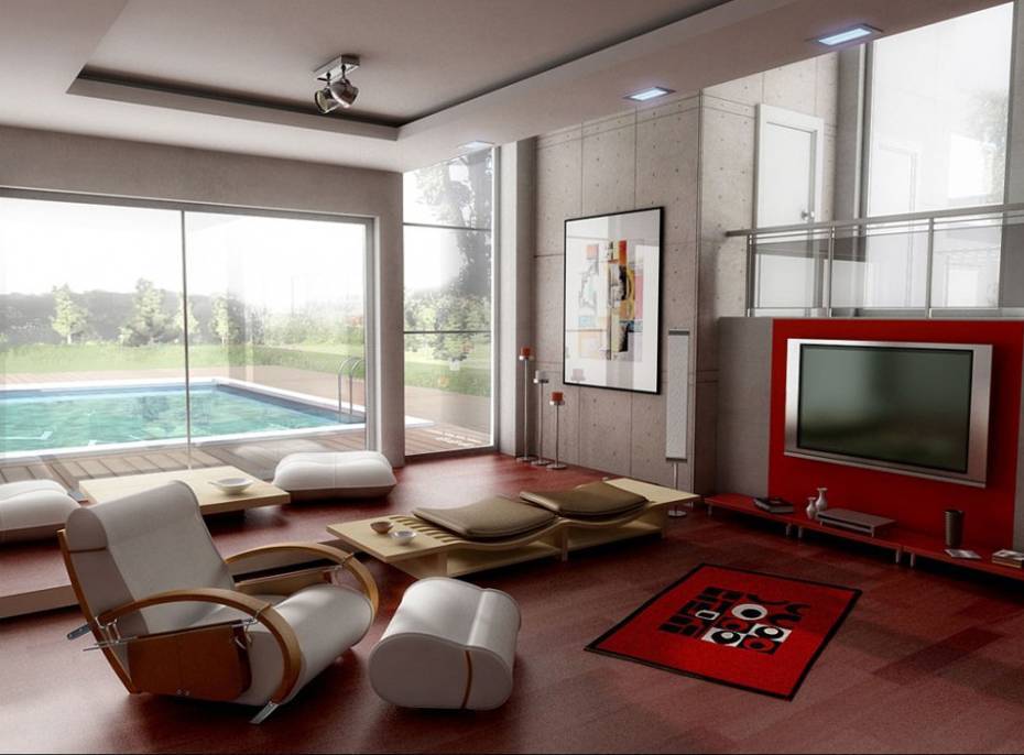 01 - modern luxury living room