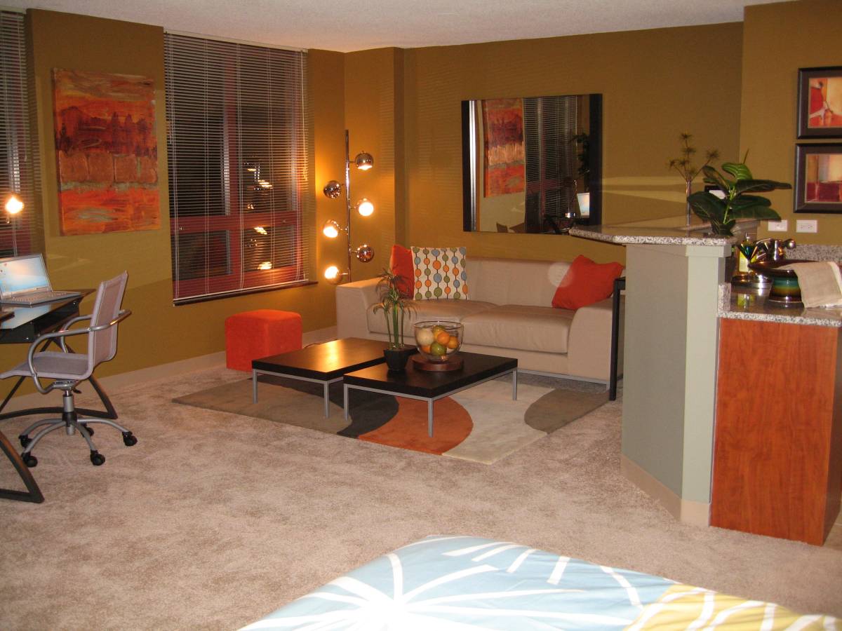 studio apartment interior design