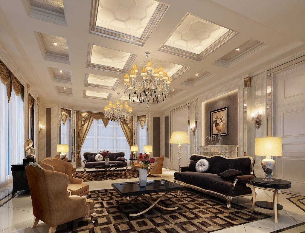 09 - cool ceiling lighting for luxury room