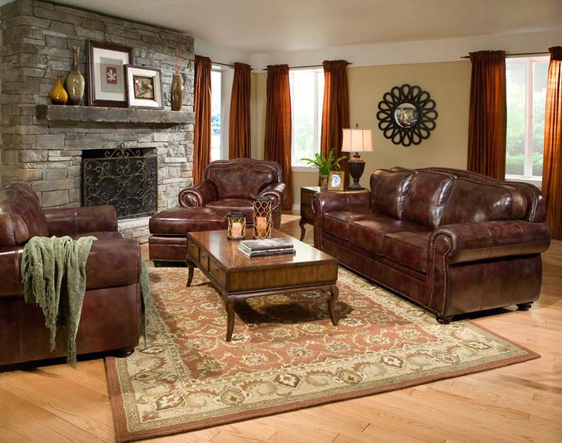 Leather furniture