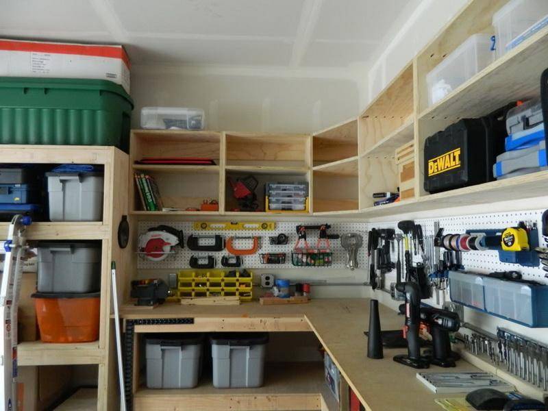 garage storage shelves