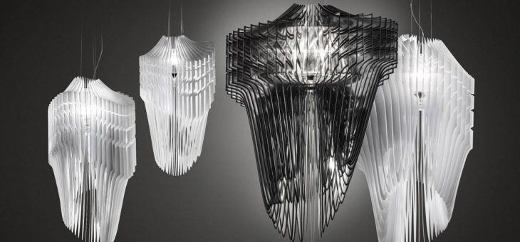 Great Designed Lighting By Zaha Hadid (Aria SLAMP Serie)