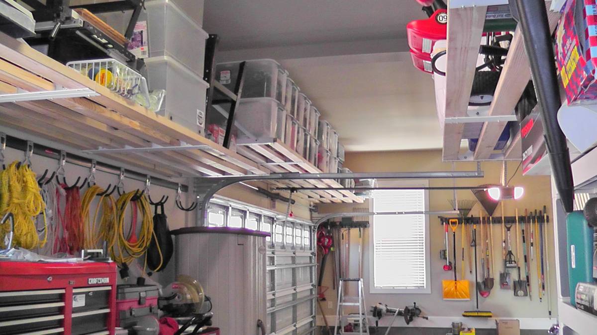 garage ceiling storage