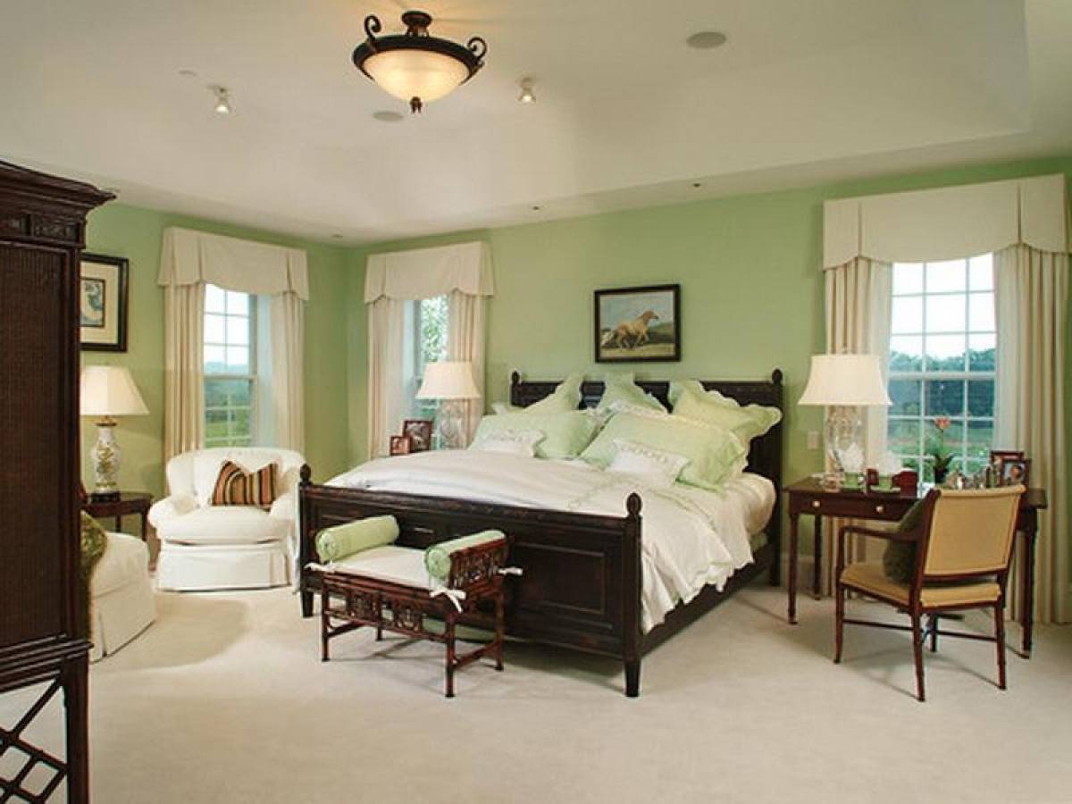 Green light bedroom paint ideas