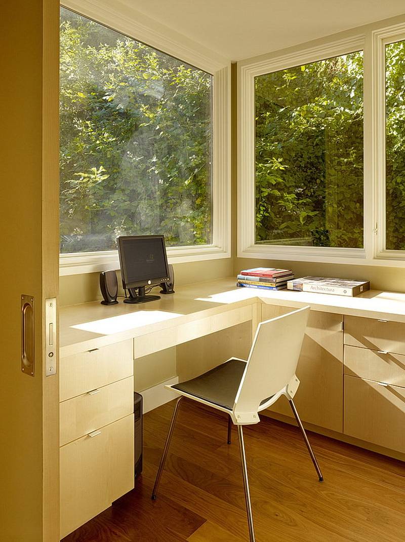 Private modern home office