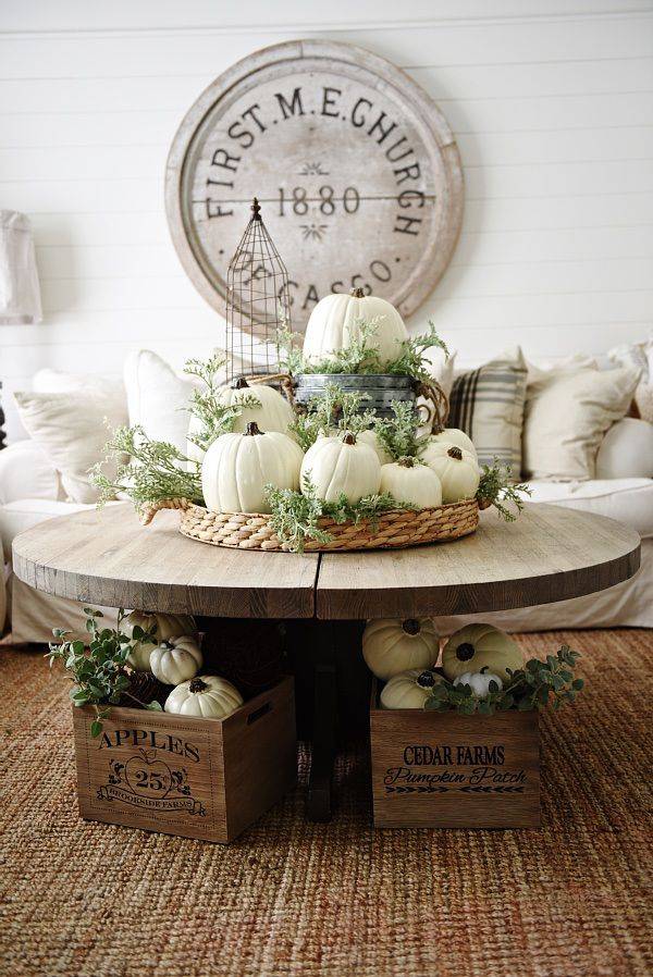 Warm Neutrals fall decor