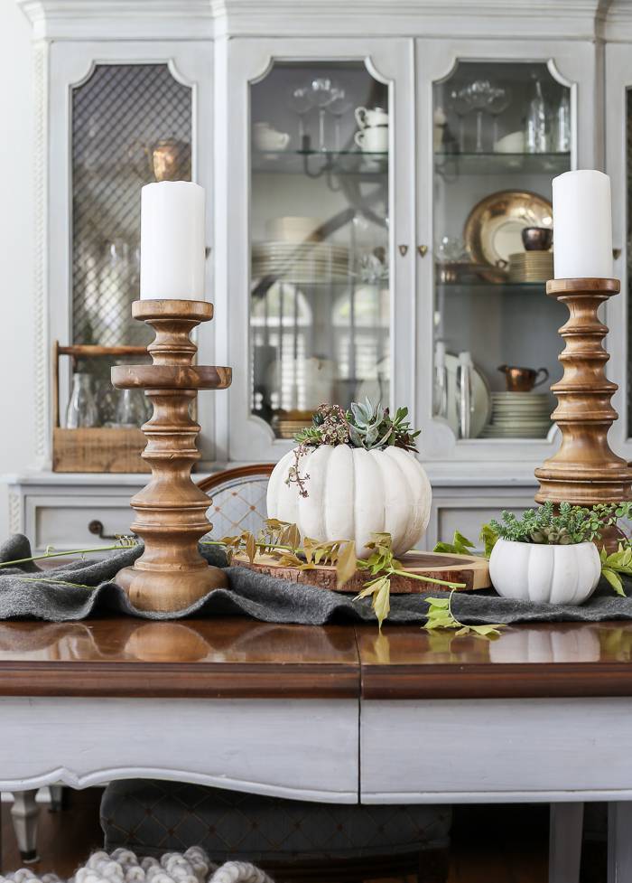 Warm Neutrals fall decor