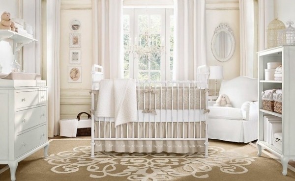 baby room painted in neutral color creative design