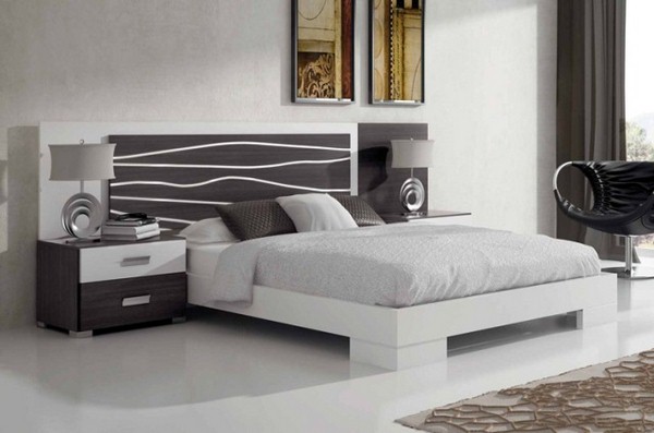 gray head walls white wooden bed white bed linen designs