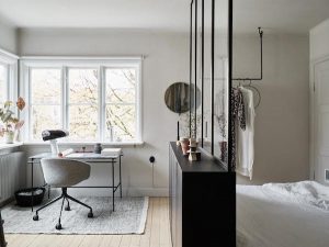 scandinavian design clutter free