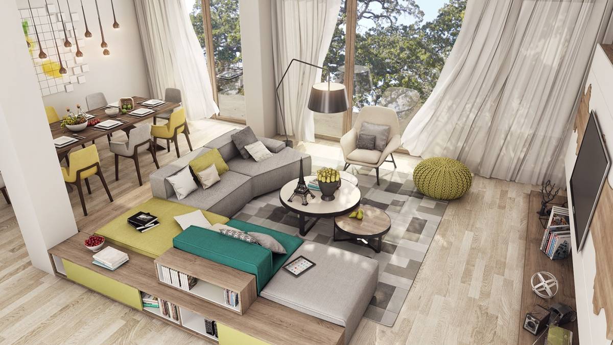 cool interior design for small apartment