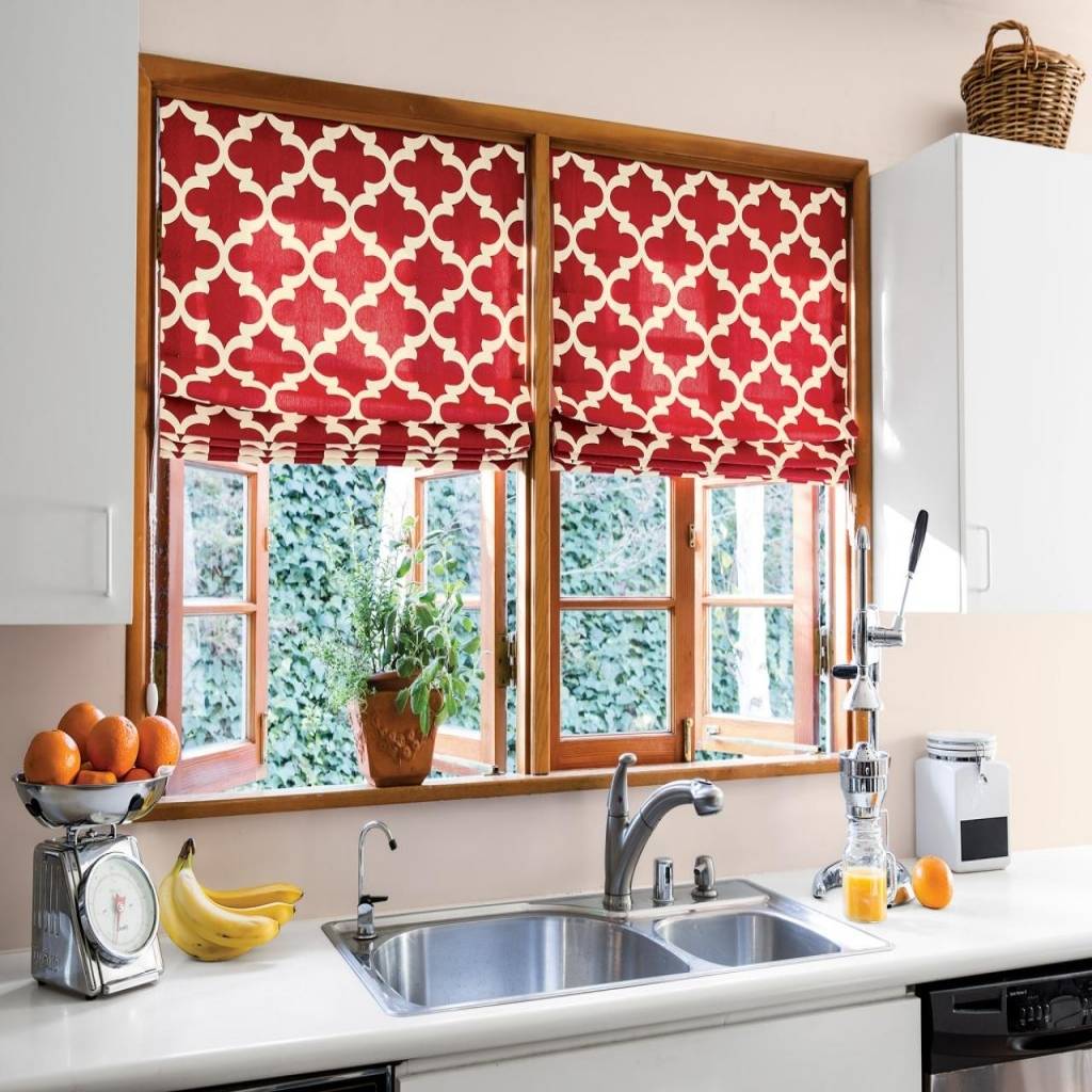 7 Inspirational Themes For Red Kitchen Curtains