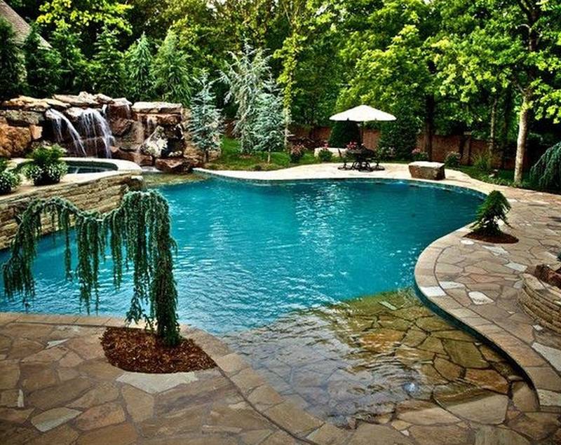 17 Perfect Shaped Swimming Pool For Your Home - Interior Design ...